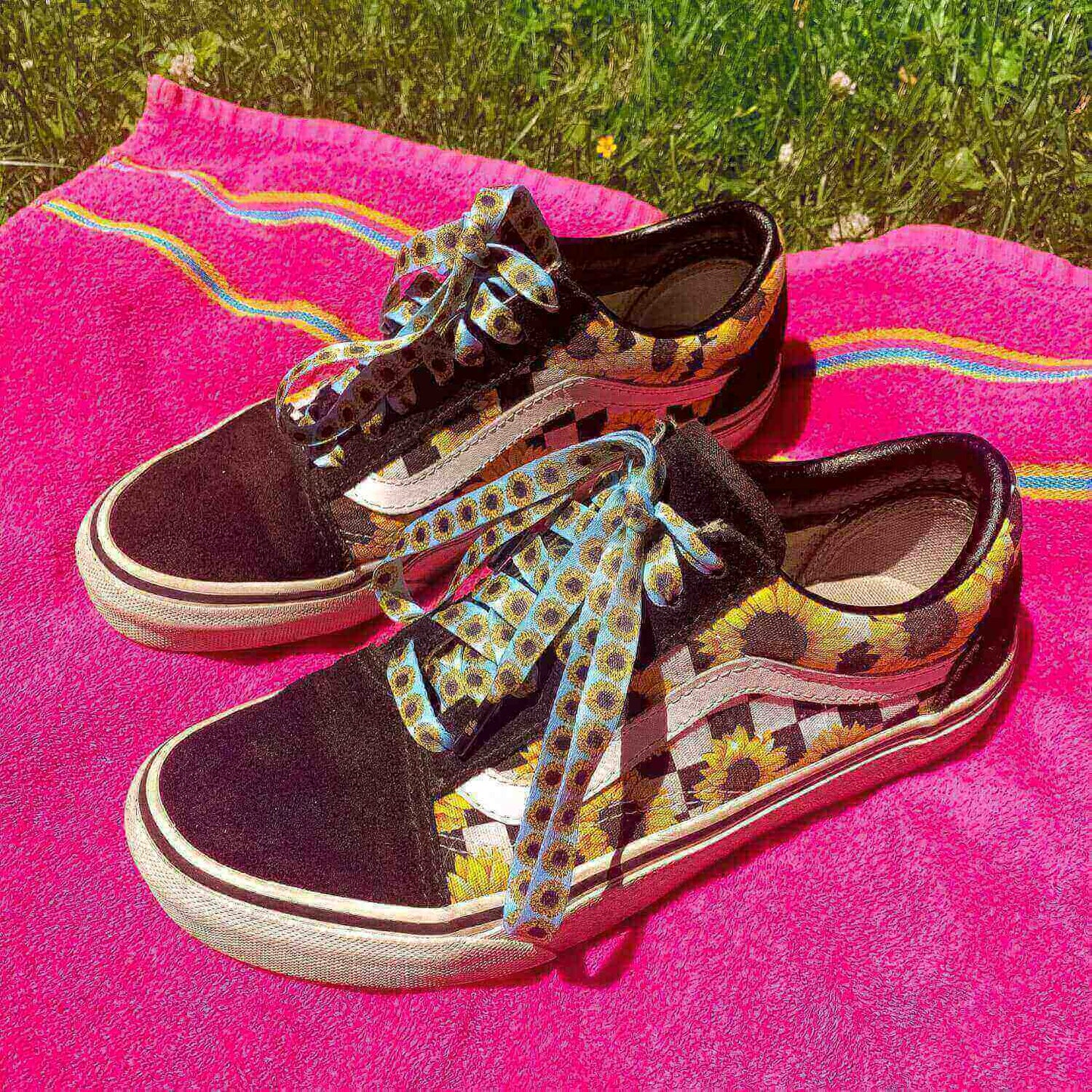 Sunflower Shoelaces