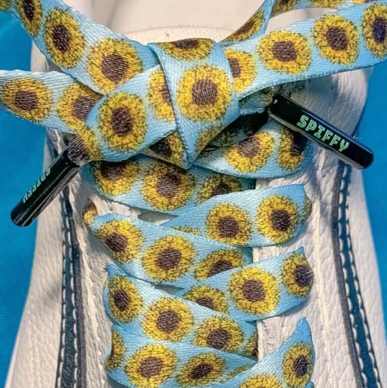Sunflower Shoelaces