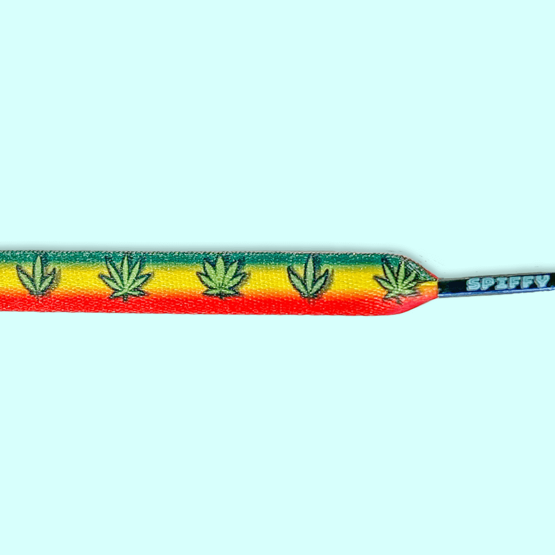 Rasta Weed Shoelaces